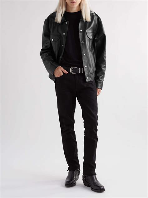 celine men silver jacket|Celine homme men's jacket.